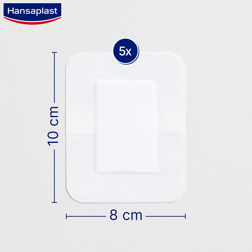 Hansaplast MED Sensitive XXL 8 x 10 cm