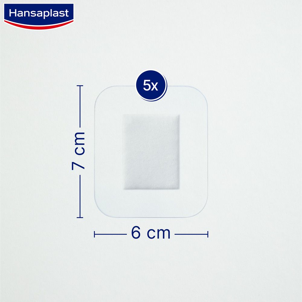 Hansaplast AQUA PROTECT XL 6 x7 cm