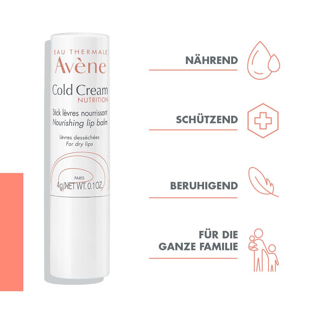 Avène Cold Cream Soin riche lèvres