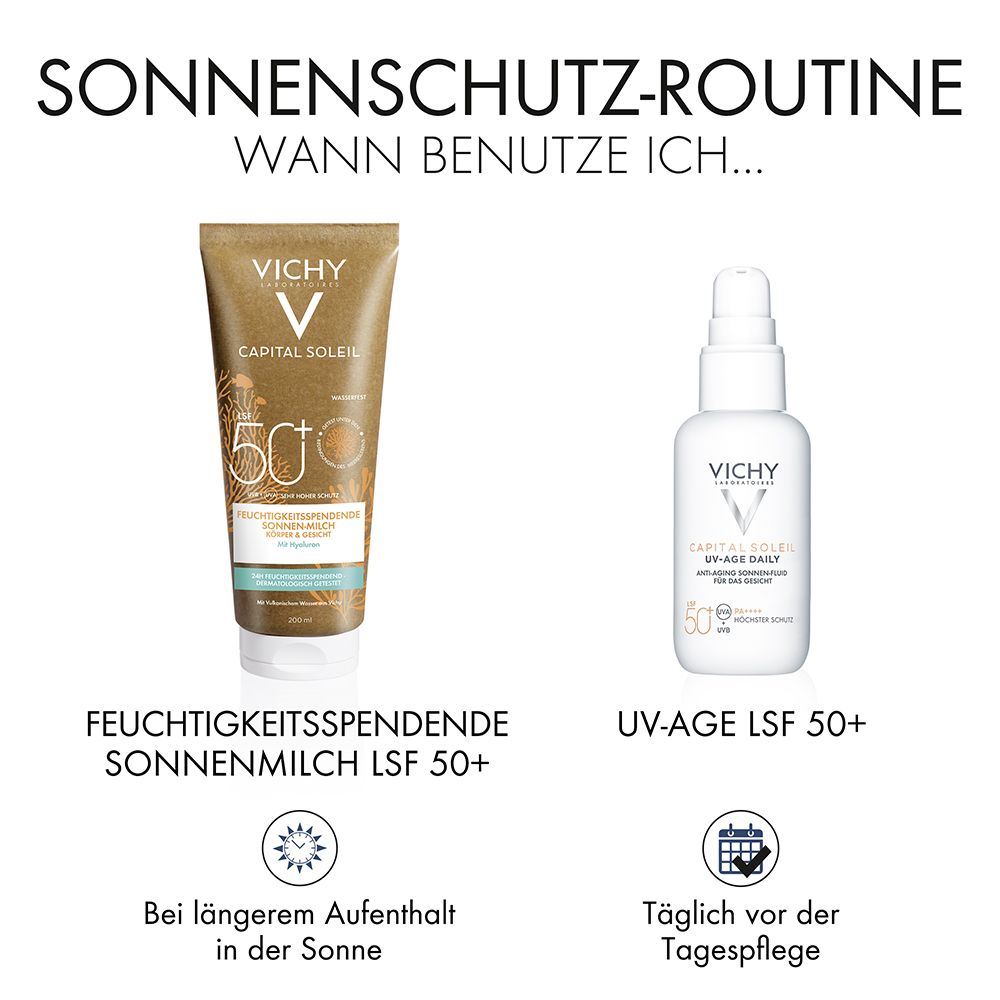 VICHY Capital Soleil Feuchtigkeitsspendende Sonnenmilch