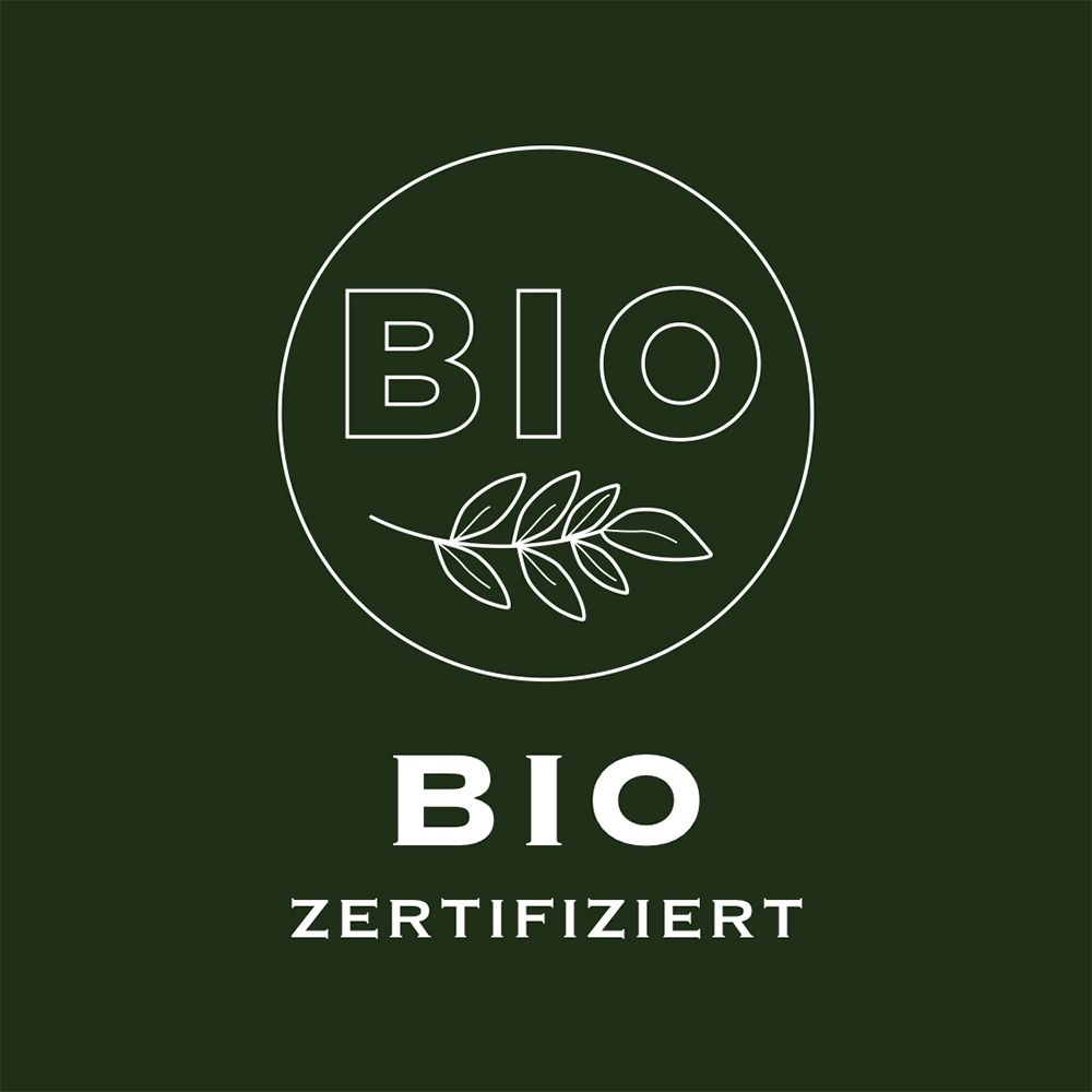 Logo de certification bio. Texte: Bio certifié.