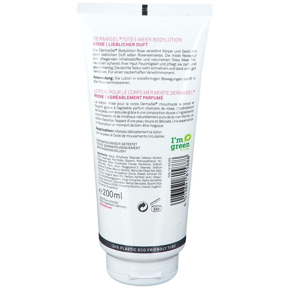 DERMASEL® Totes Meer Bodylotion Rose