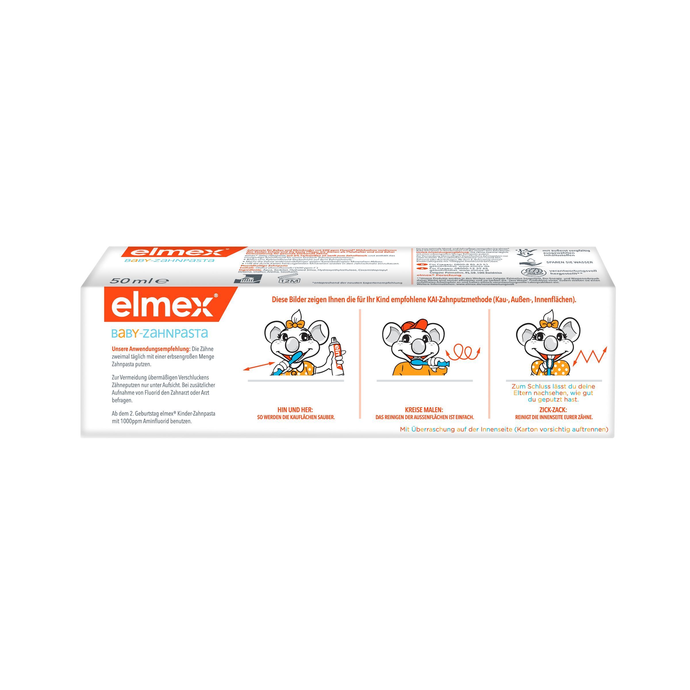 ELMEX dentifrice bébé pour dents de lait