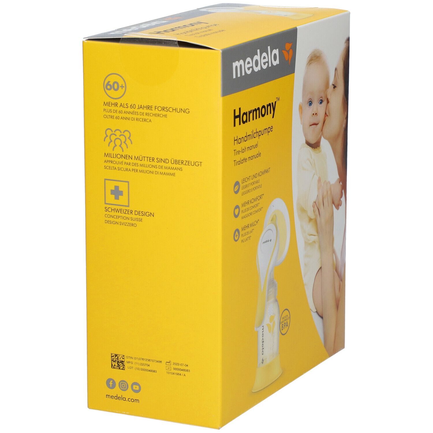 medela Harmony Tire-lait manuel