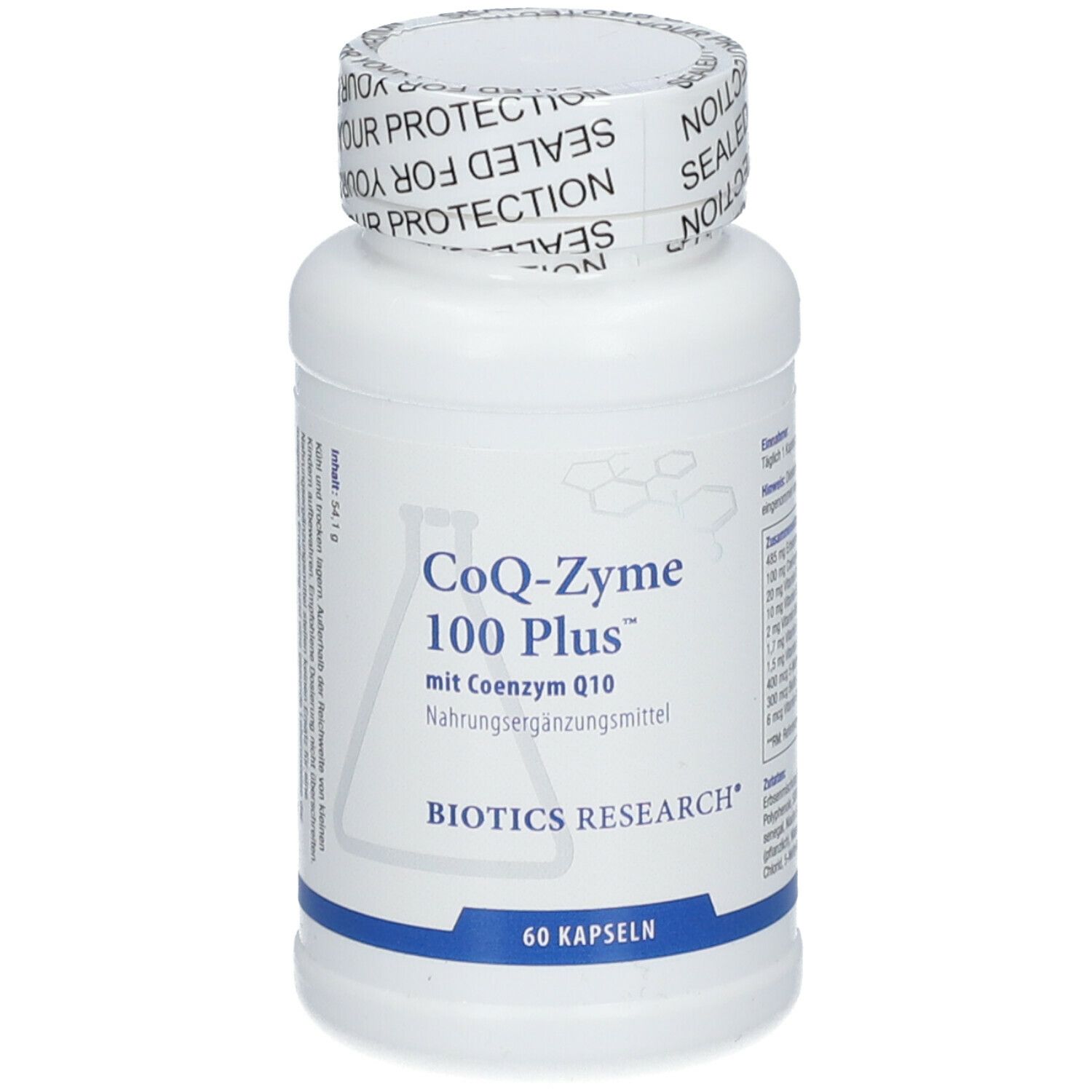 BIOTICS® RESEARCH CoQ-Zyme 100 Plus™