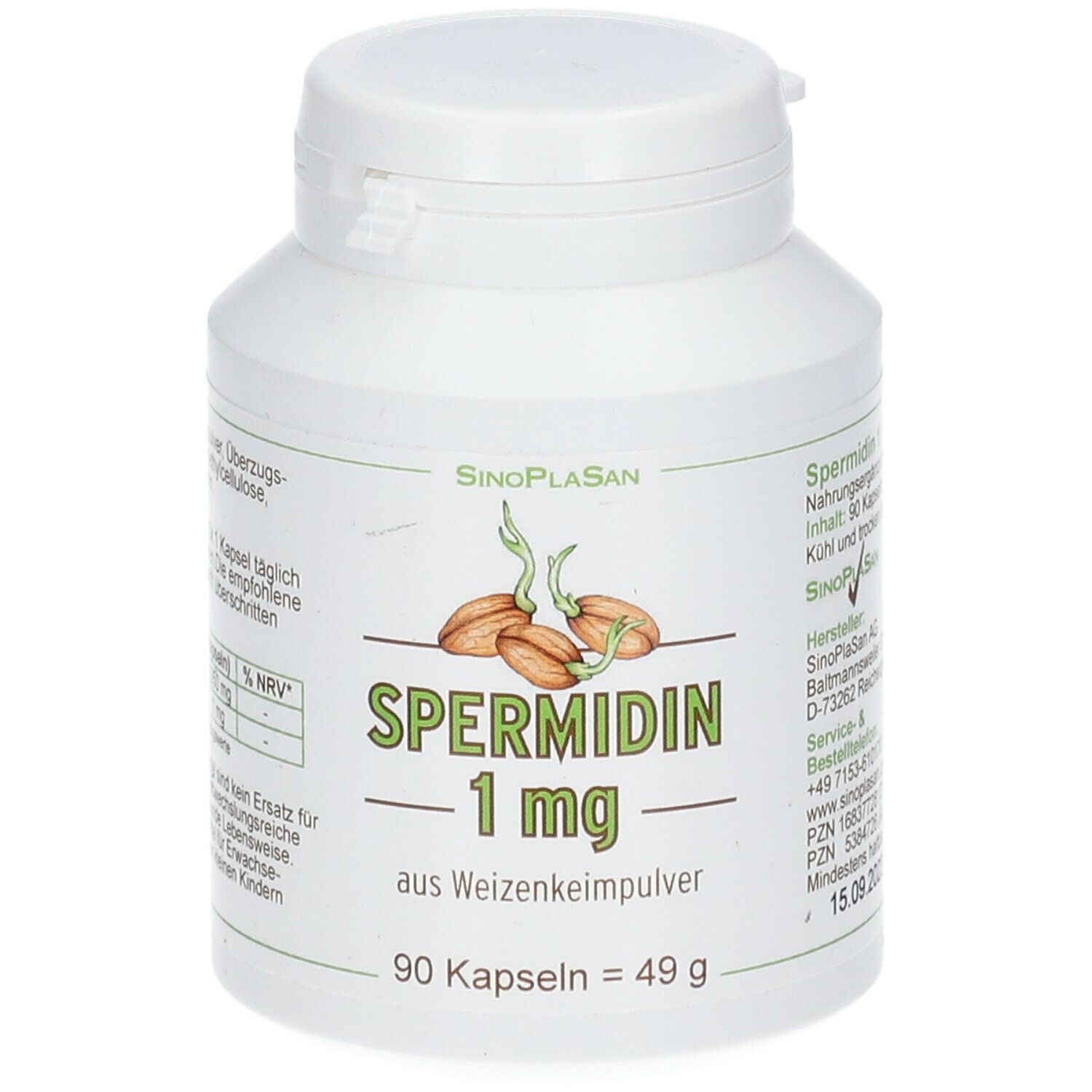 SinoPlaSan SPERMIDIN 1 mg