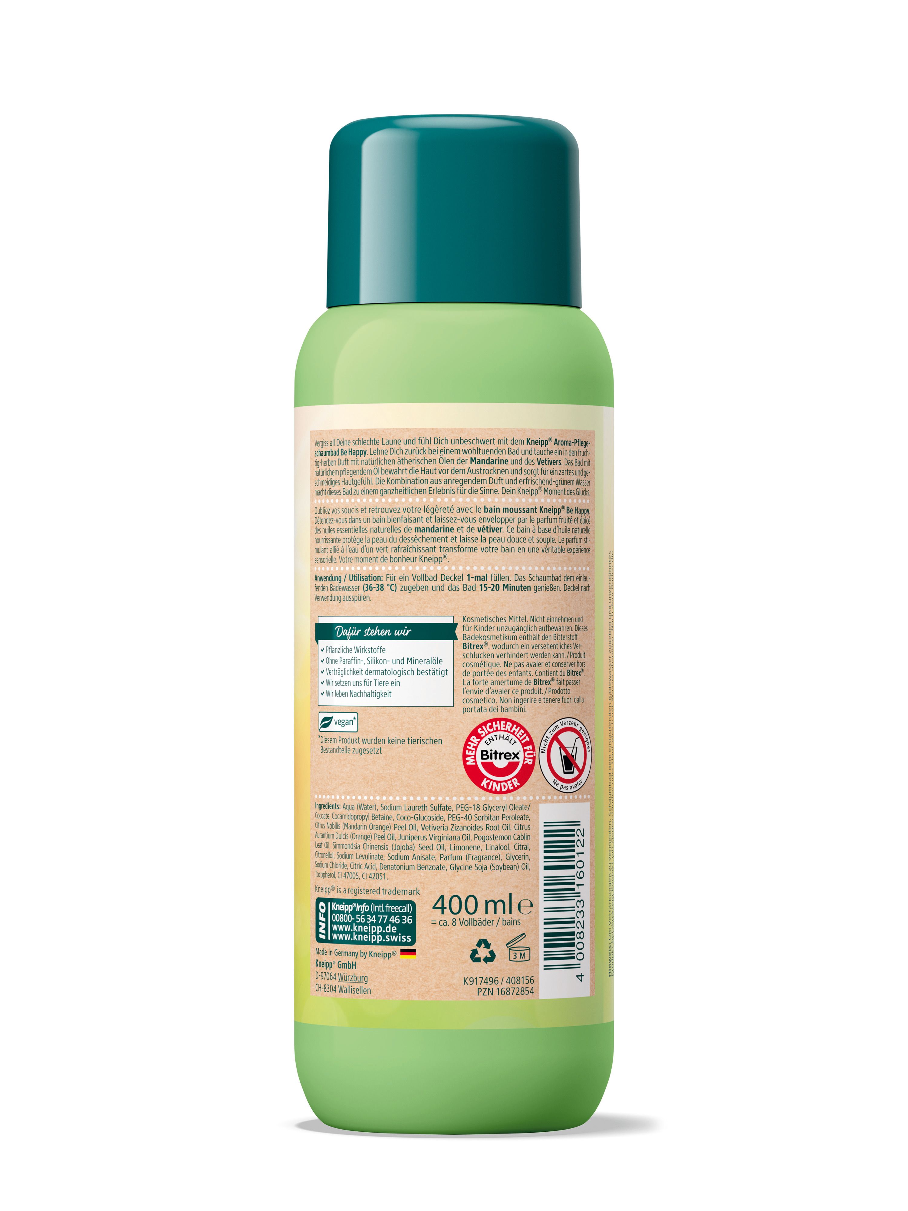 Kneipp® Aroma Care Bain moussant Be Happy