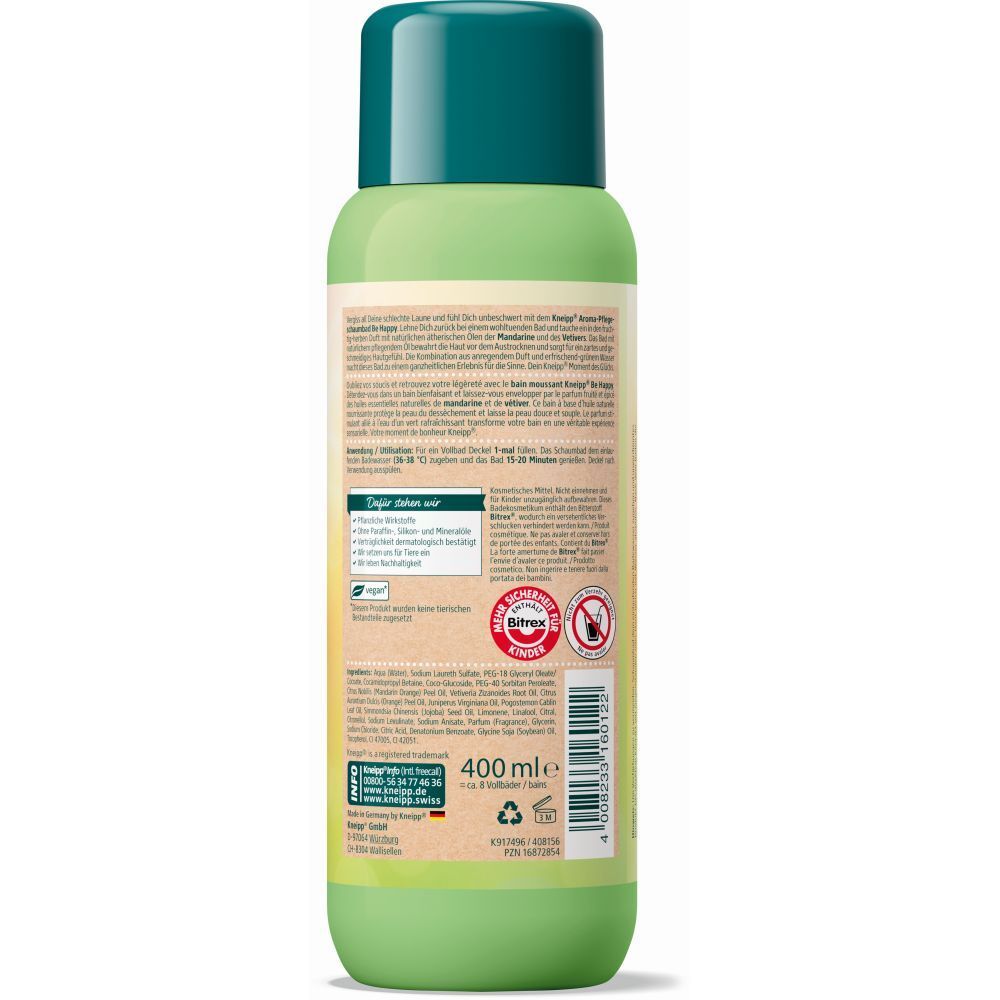 Kneipp® Aroma Care Bain moussant Be Happy