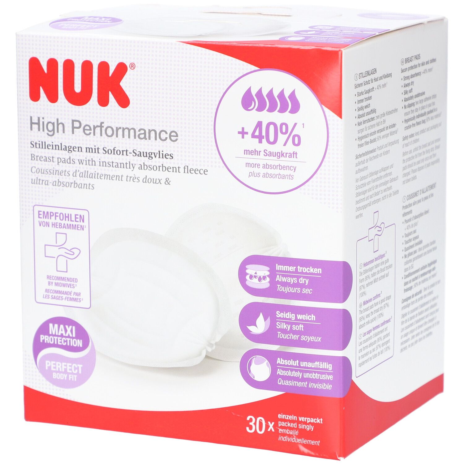 NUK® High Performance Coussinets d'allaitement