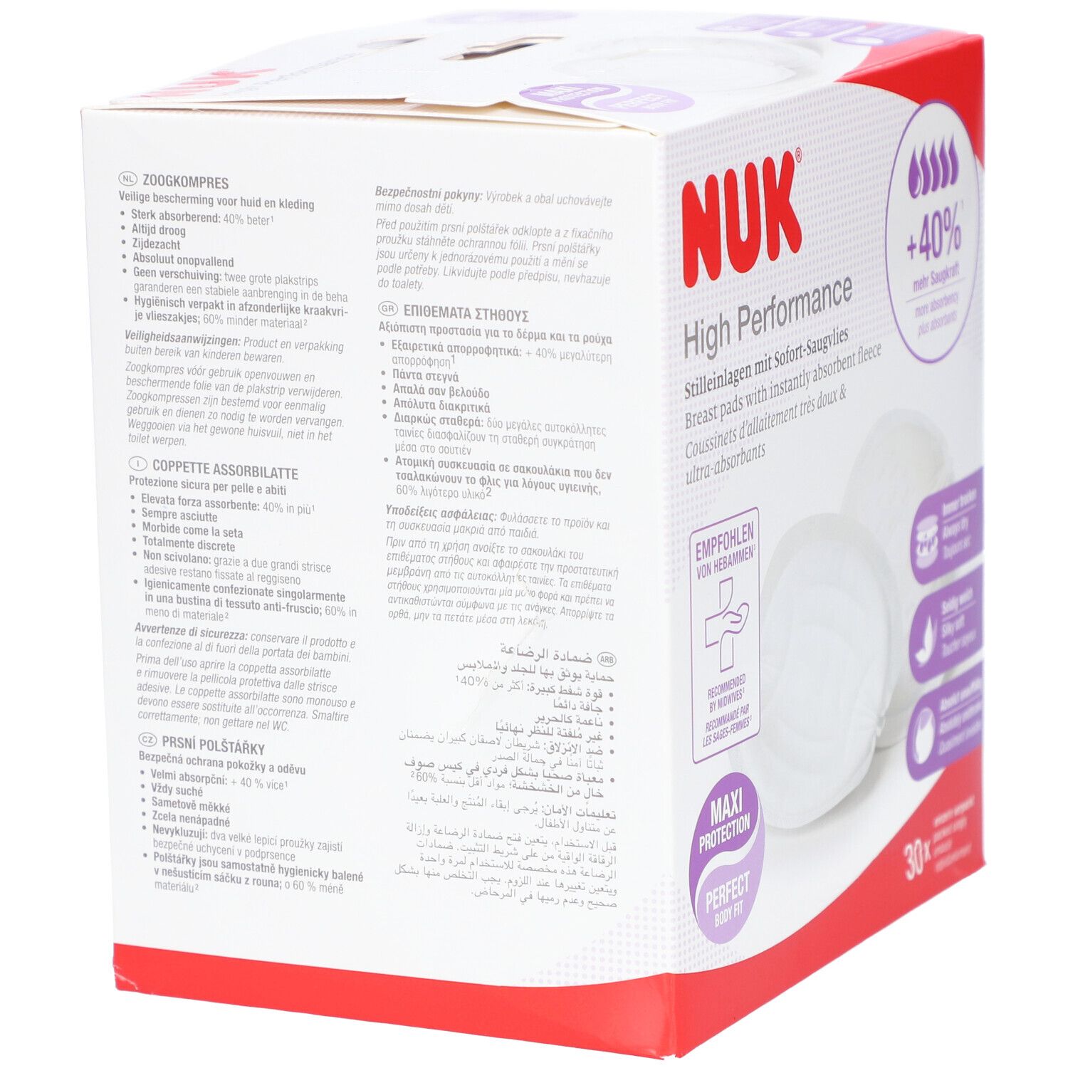 NUK® High Performance Coussinets d'allaitement