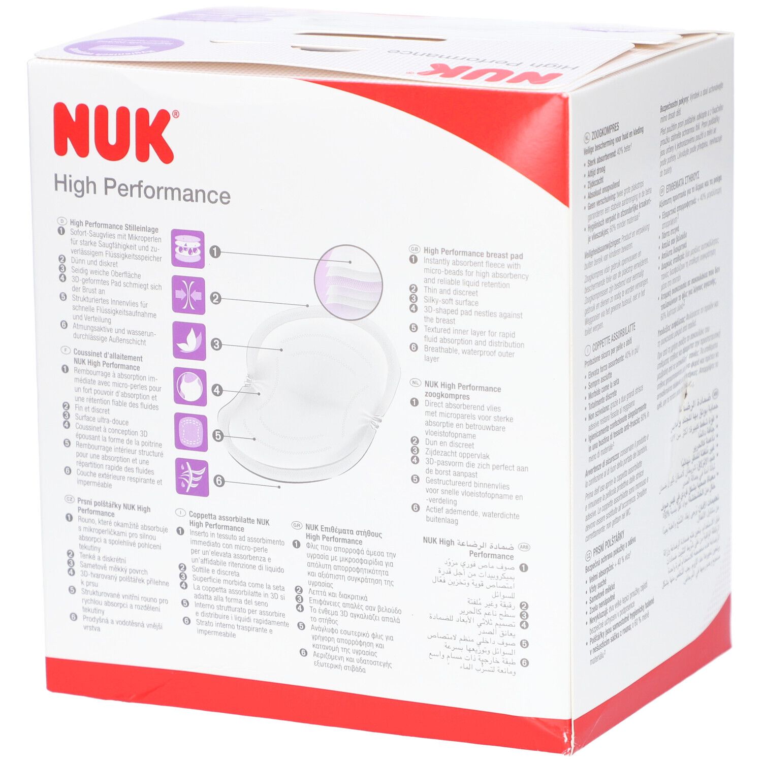 NUK® High Performance Coussinets d'allaitement