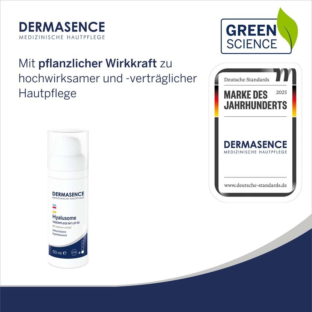 DERMASENCE Hyalusome Soin de Jour SPF 50