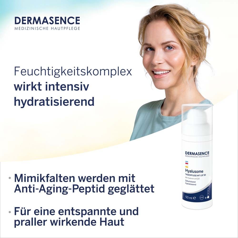 DERMASENCE Hyalusome Soin de Jour SPF 50