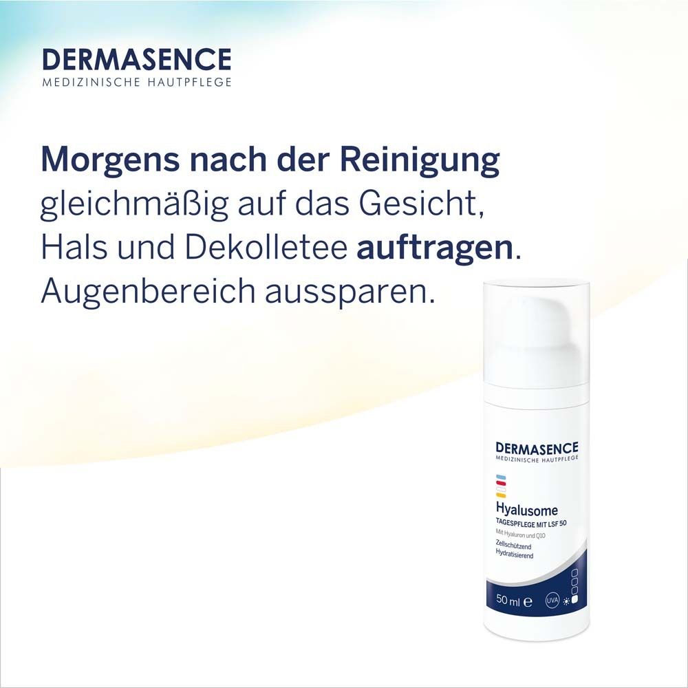 DERMASENCE Hyalusome Soin de Jour SPF 50