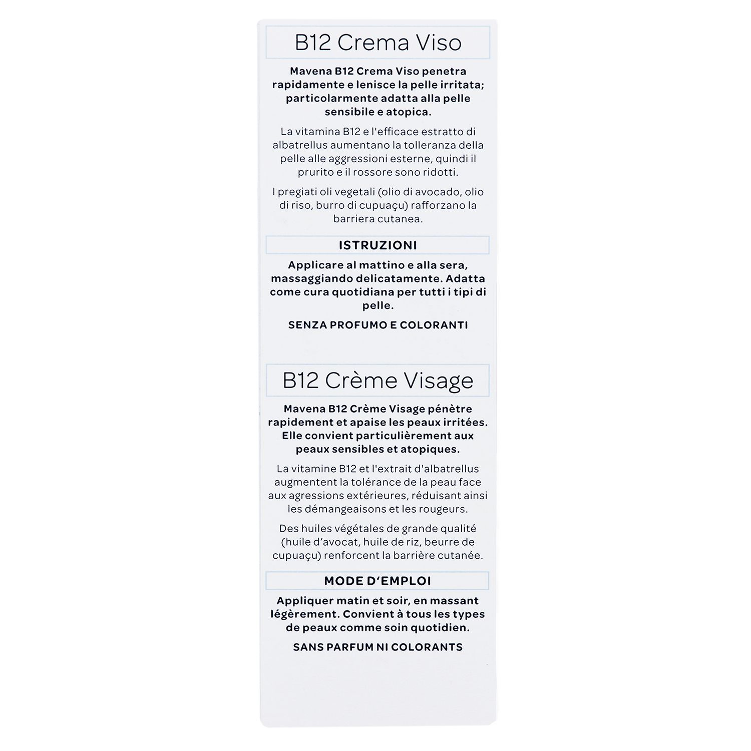 mavena B12 Gesichtscreme