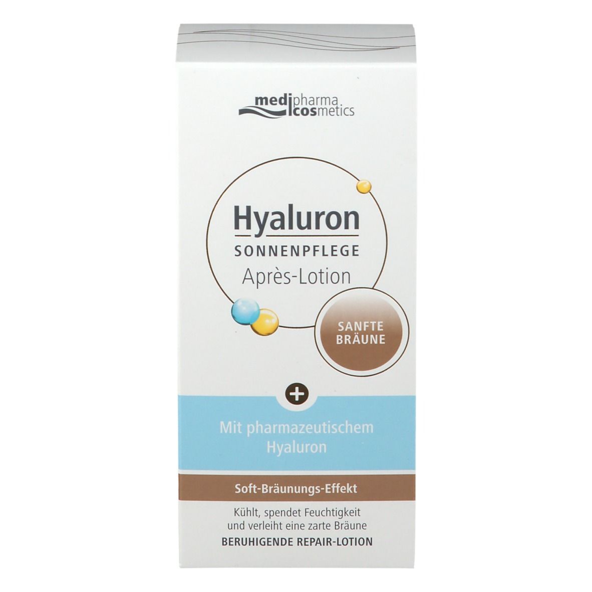 medipharma comestics Hyaluron SOIN SOLEIL Après Lotion