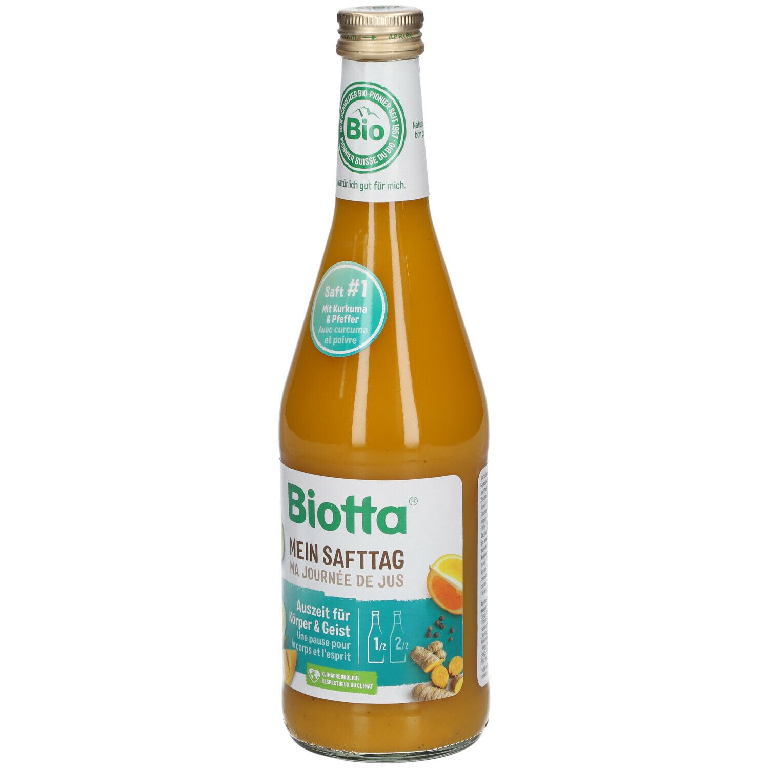 Biotta® Mein Safttag #1 Mango-Gurke