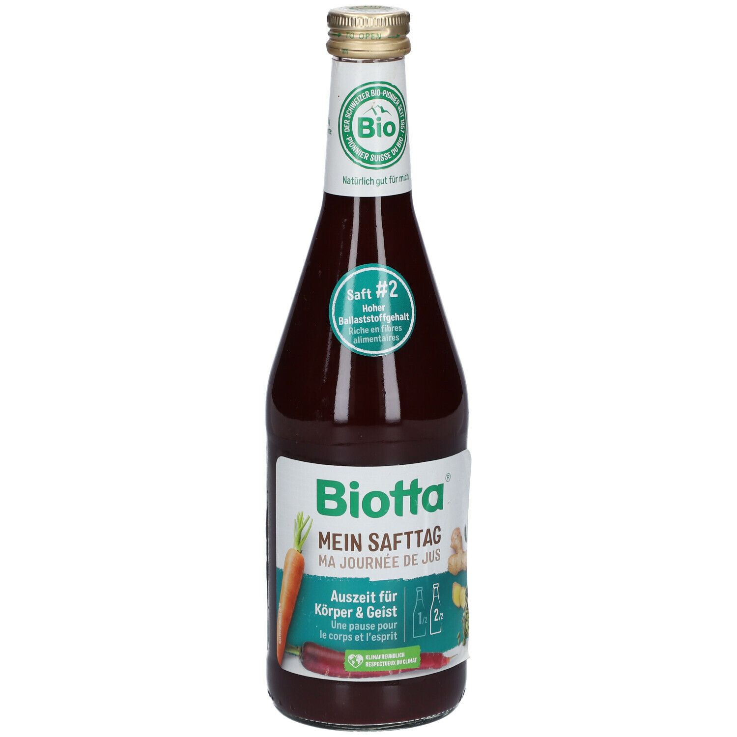 Biotta® Mon jour de jus #2 Carotte noire