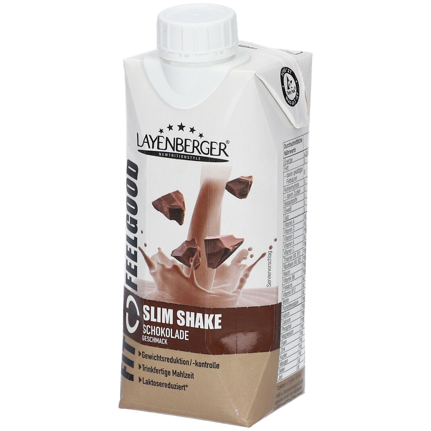 LAYENBERGER FIT+FEELGOOD Slim Shake Chocolat