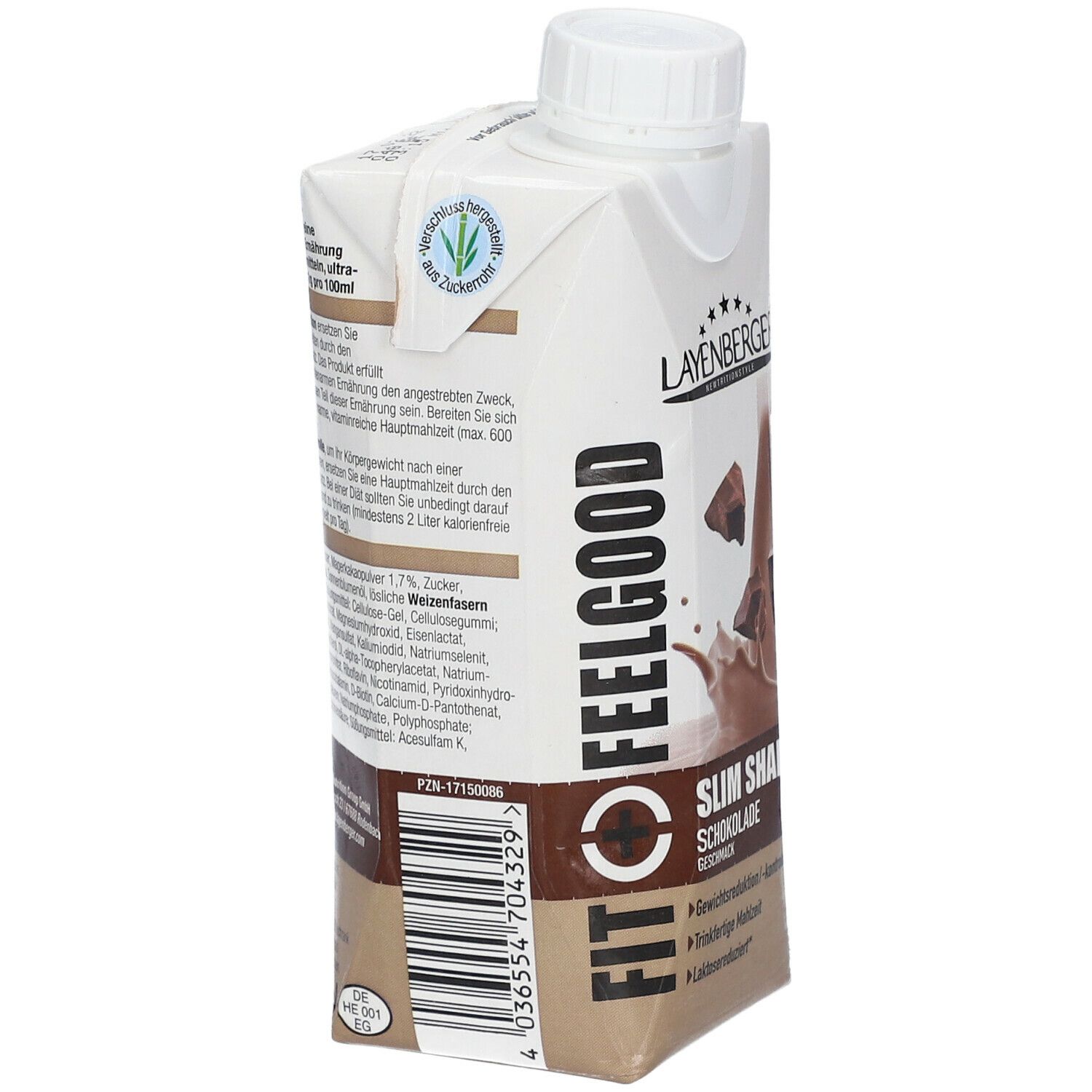 LAYENBERGER FIT+FEELGOOD Slim Shake Chocolat