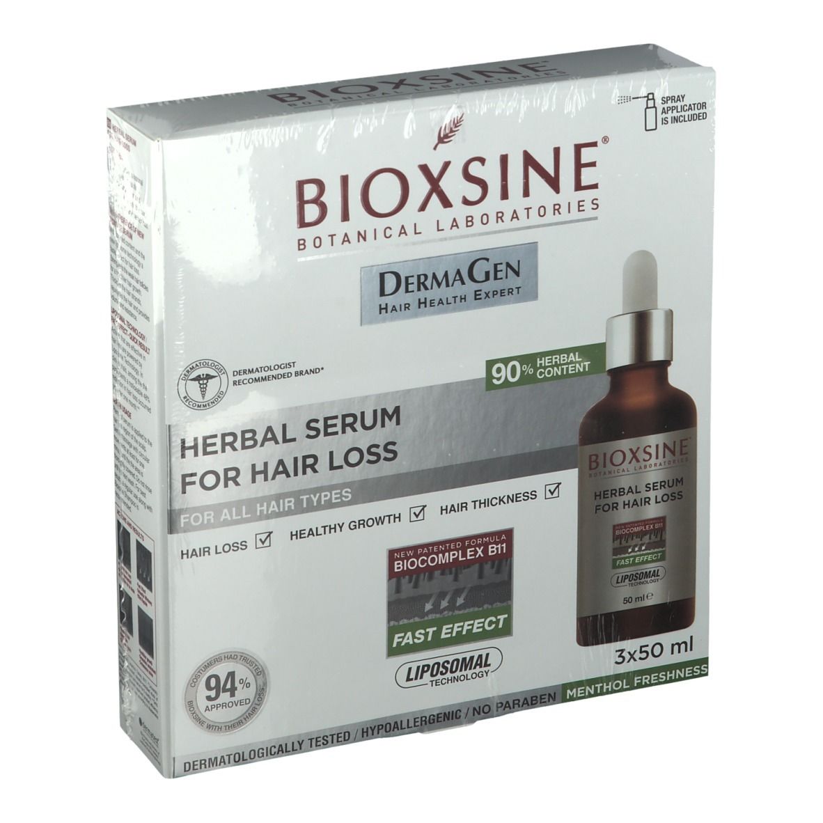 BIOXSINE® Sérum chute cheveux