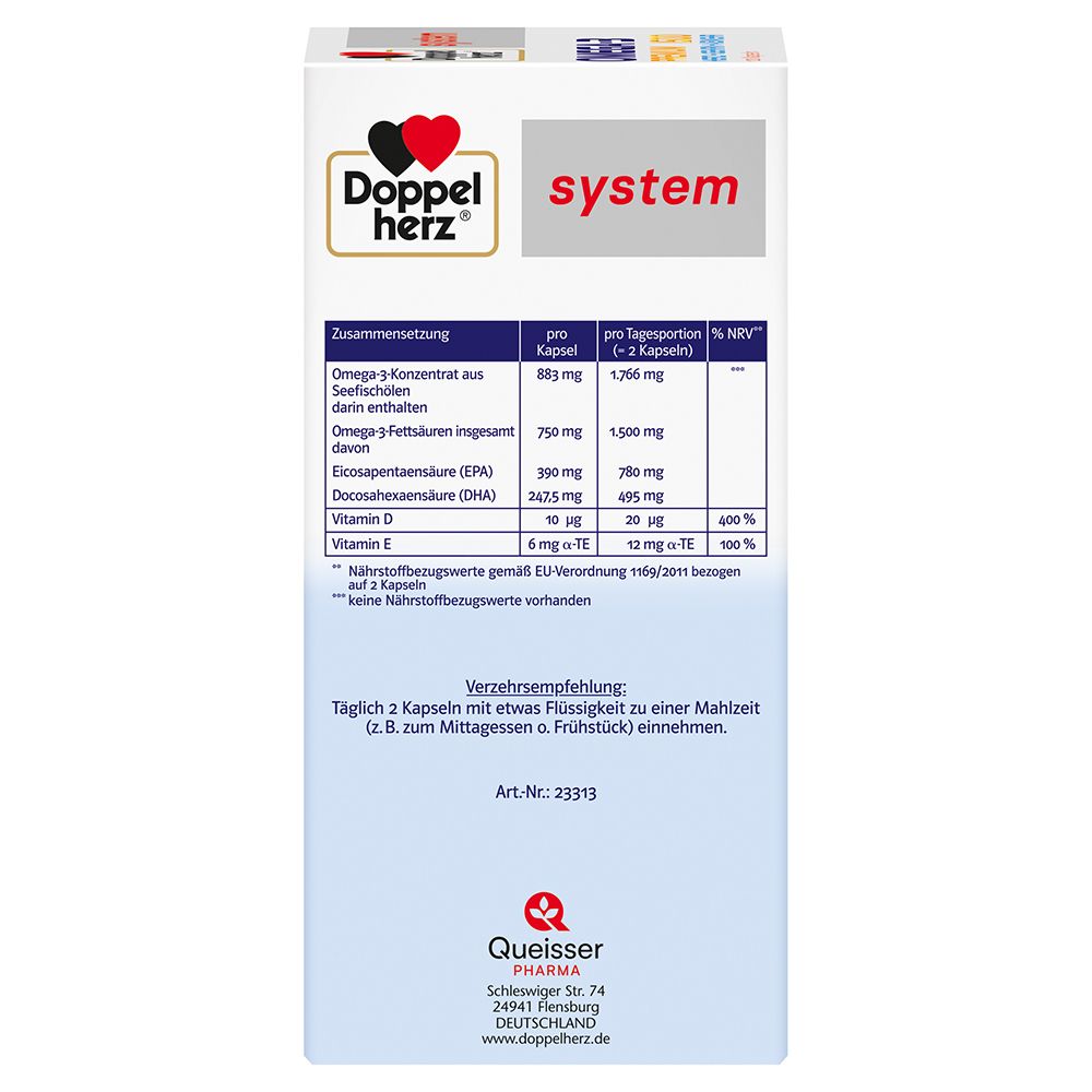 Doppelherz® system Omega-3 Premium 1500