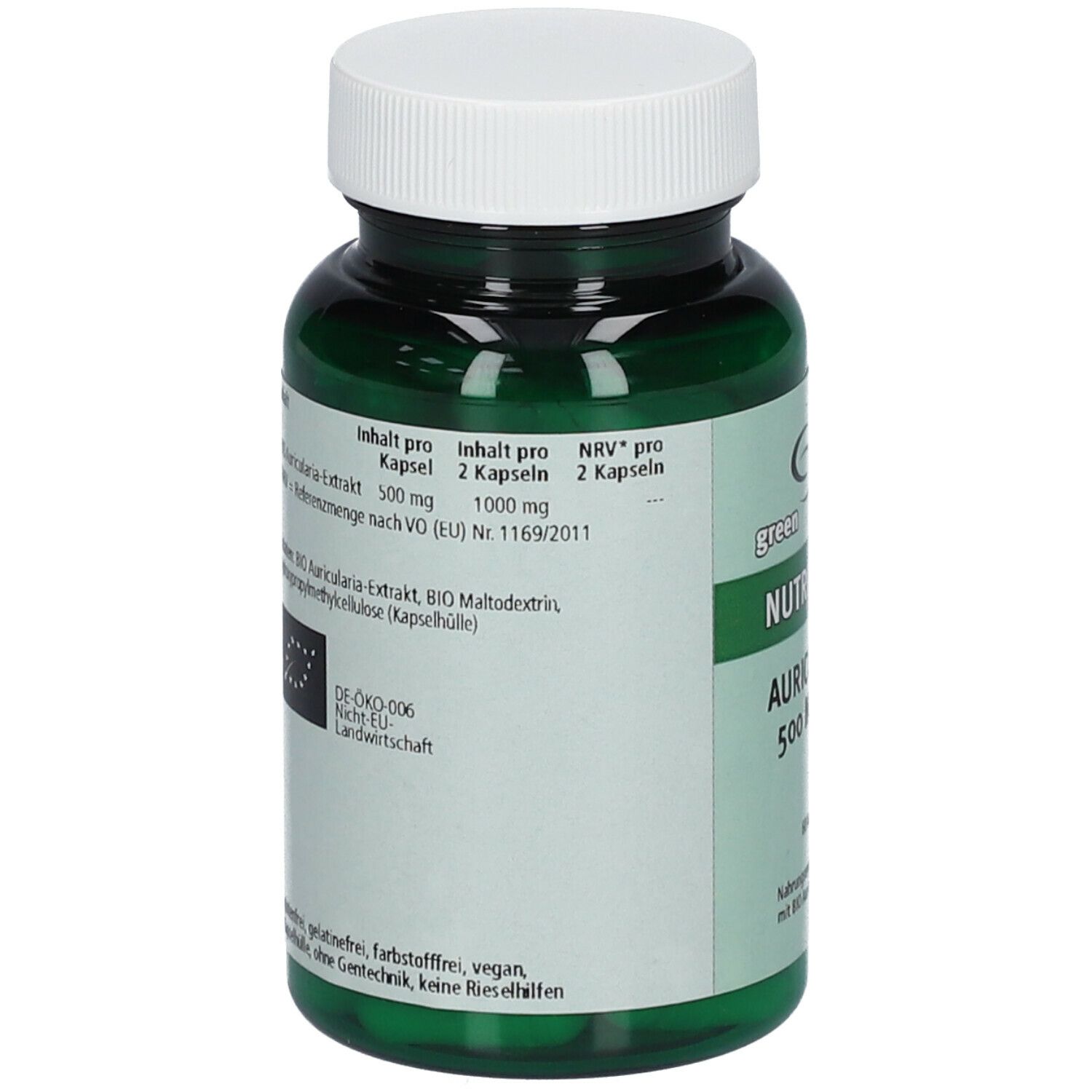 green line AURICULARIA 500 mg BIO