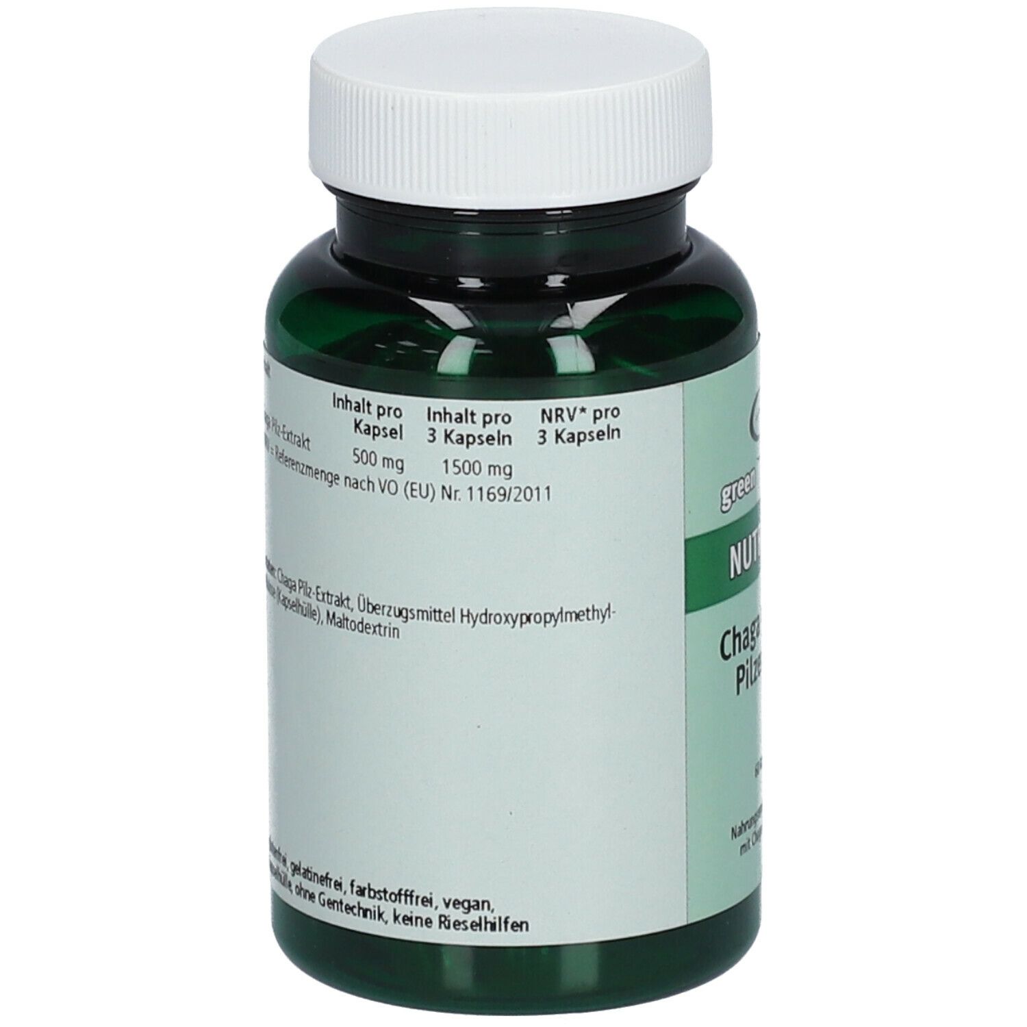 green line Chaga 500 mg Pilzextrakt