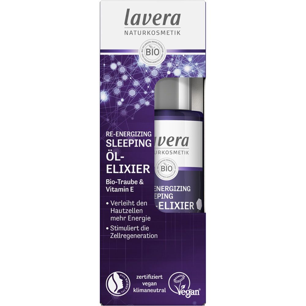 lavera Re-Energizing Sleeping Elixir d'huile