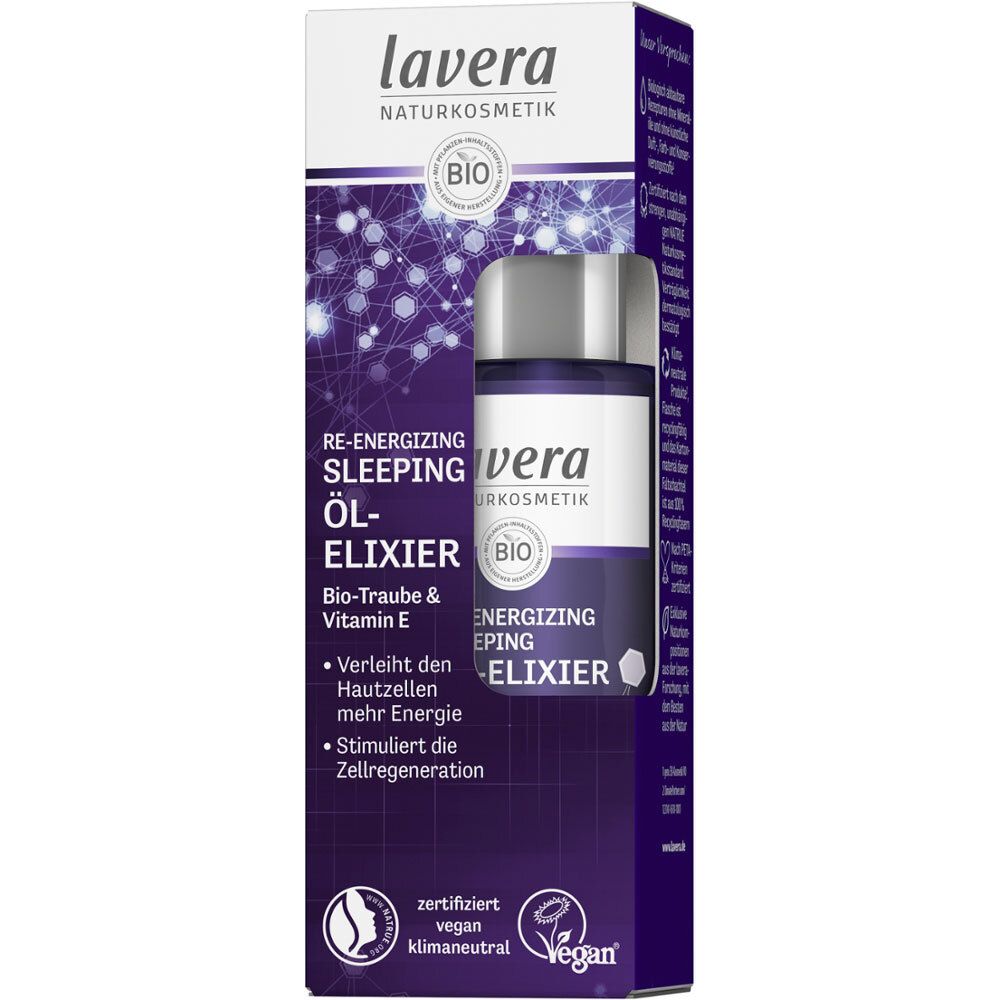lavera Re-Energizing Sleeping Elixir d'huile