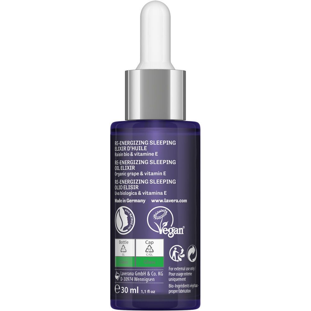 lavera Re-Energizing Sleeping Elixir d'huile