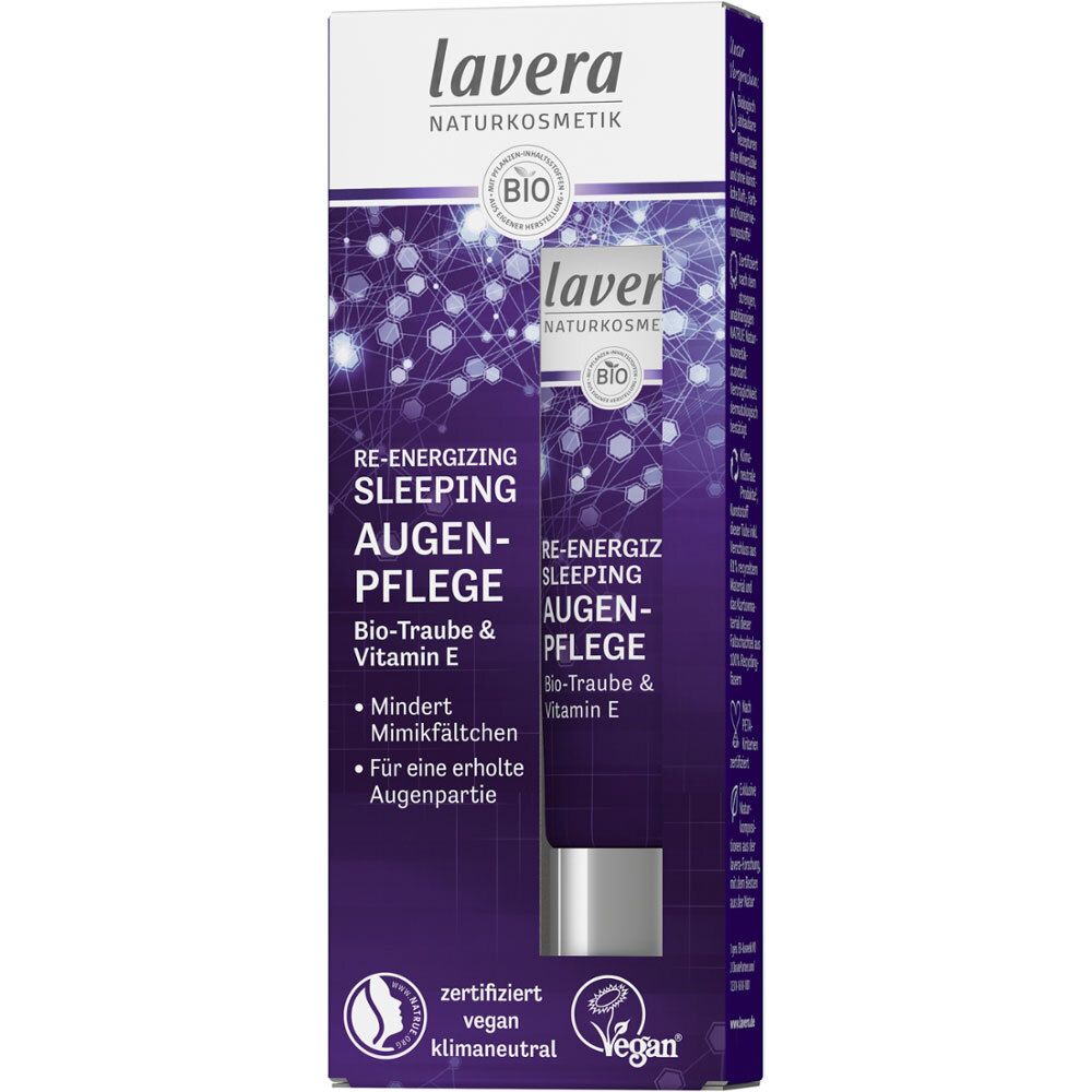 lavera Re-Energizing Sleeping Soin Contour des Yeux