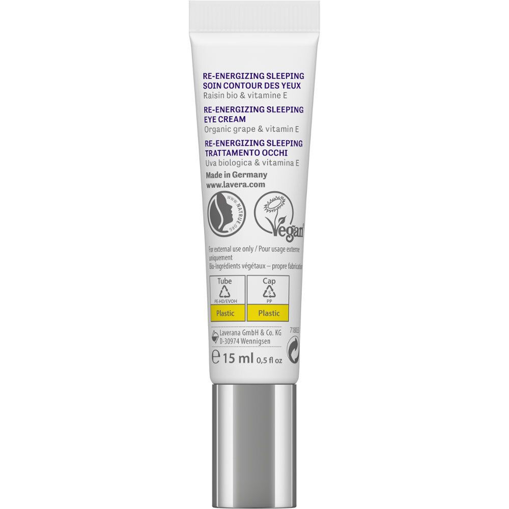 lavera Re-Energizing Sleeping Soin Contour des Yeux