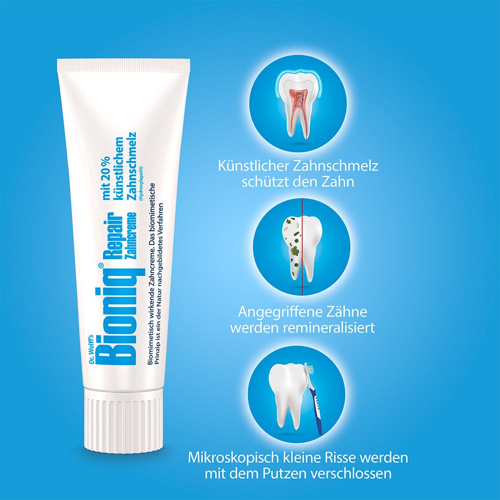 Bioniq® Repair Creme dentifrice