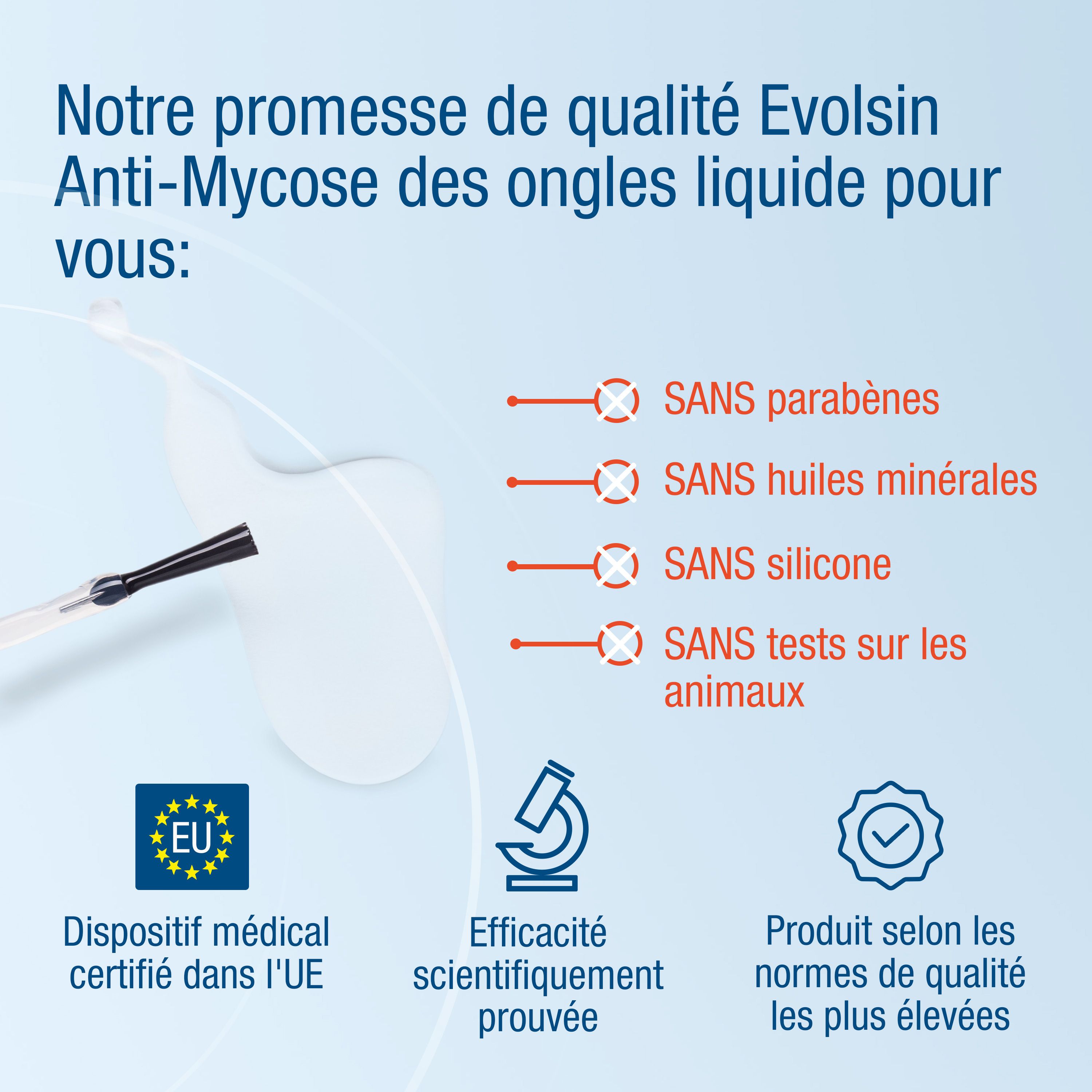 Evolsin® Liquide anti-mycose des ongles