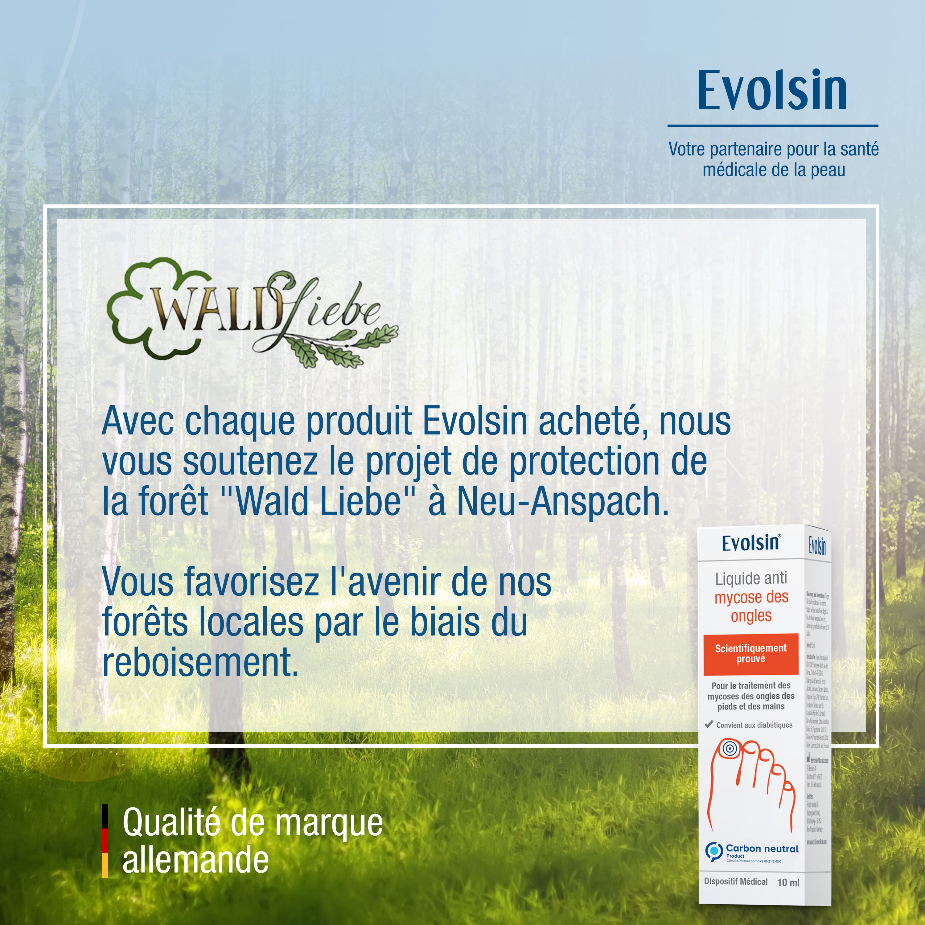 Evolsin® Liquide anti-mycose des ongles