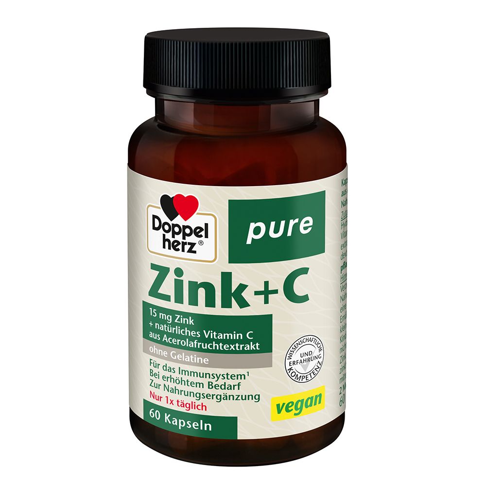 Doppelherz® pure Zink + C