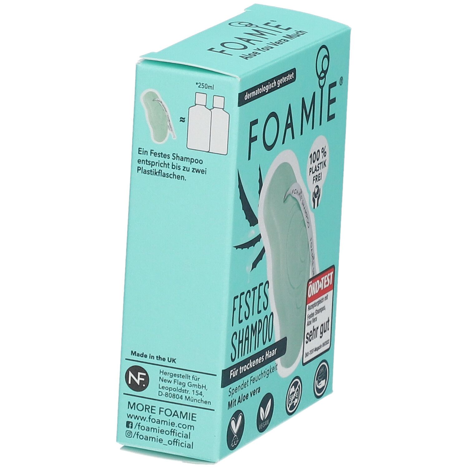 FOAMIE® Shampooing solide Aloe Vera
