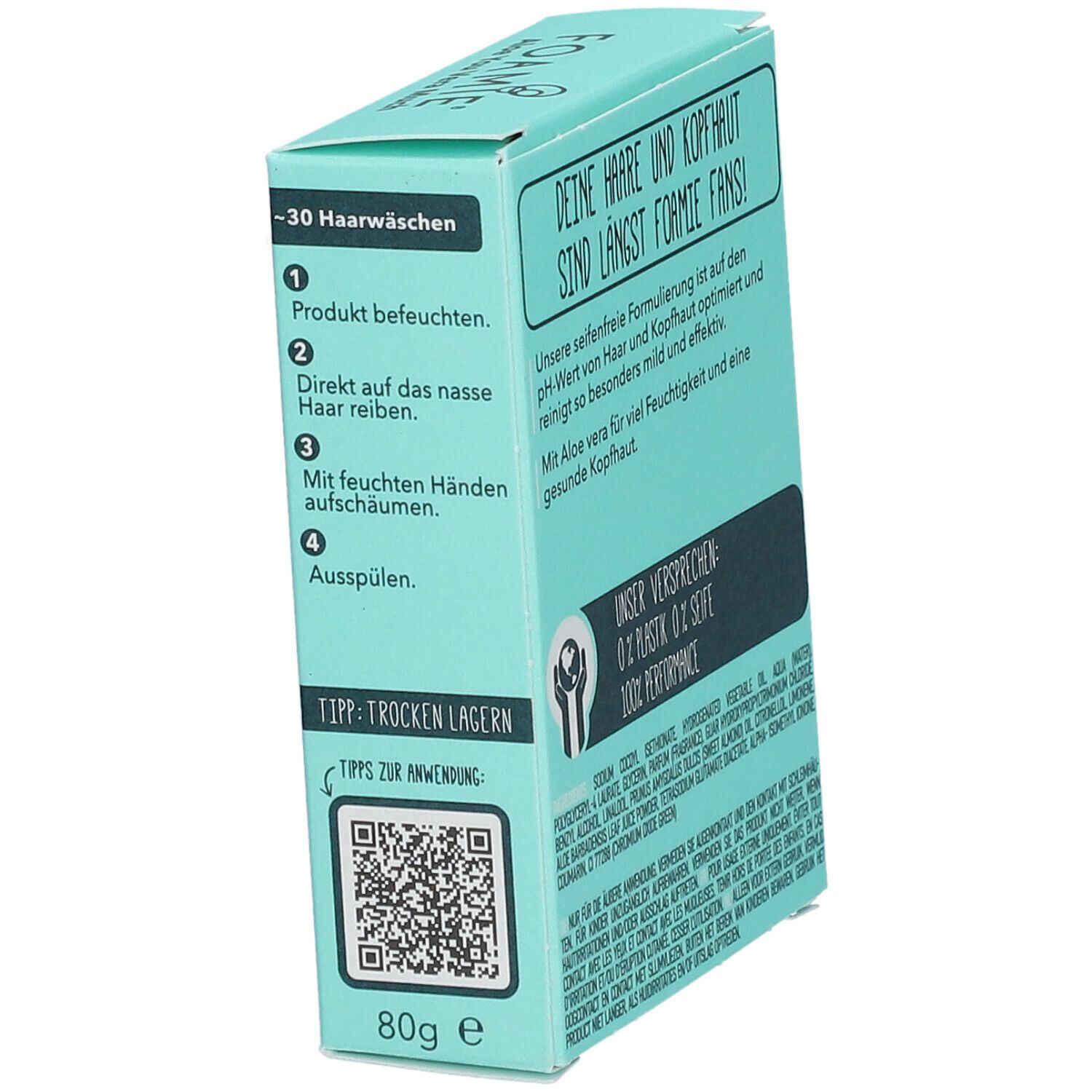 FOAMIE® Shampooing solide Aloe Vera