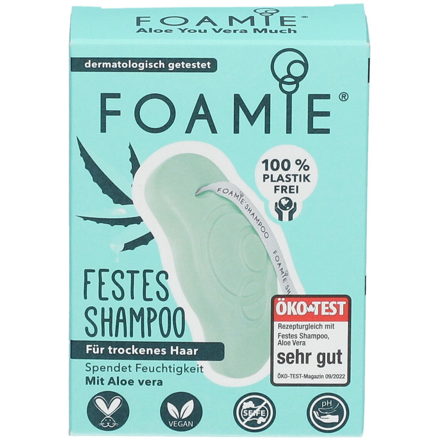 FOAMIE® Shampooing solide Aloe Vera