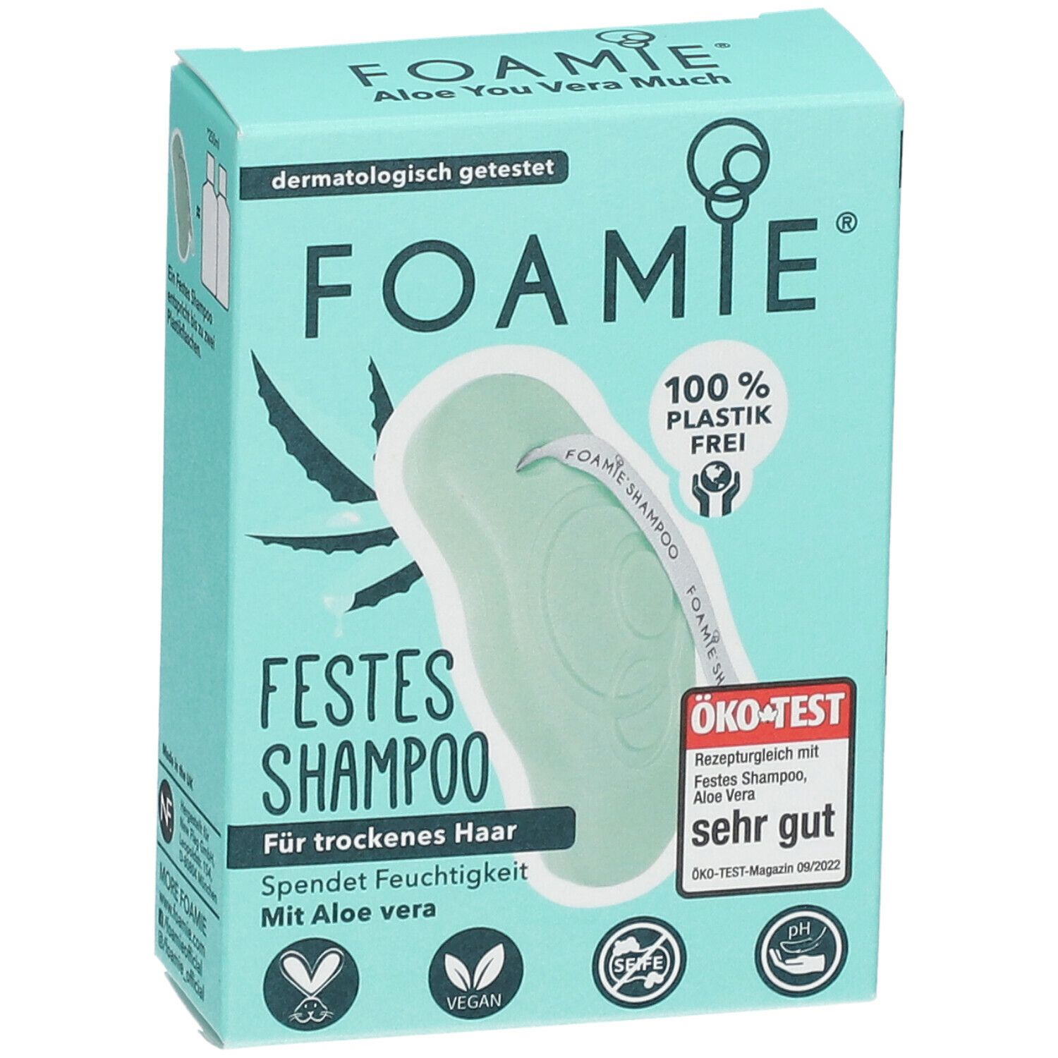 FOAMIE® Shampooing solide Aloe Vera