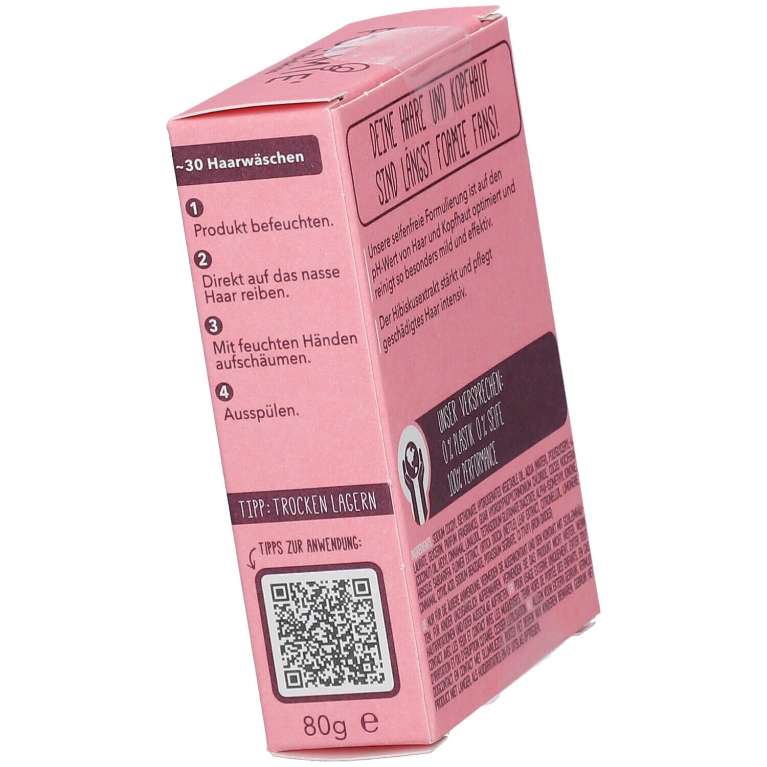 FOAMIE® Festes Shampoo Hibiskus