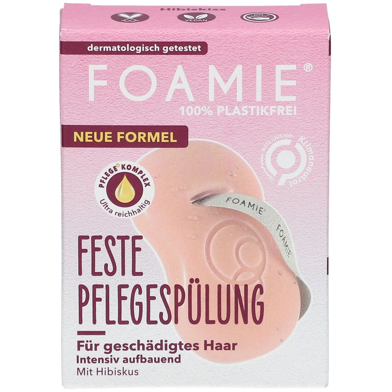 FOAMIE® Après-shampooing solide Hibiscus