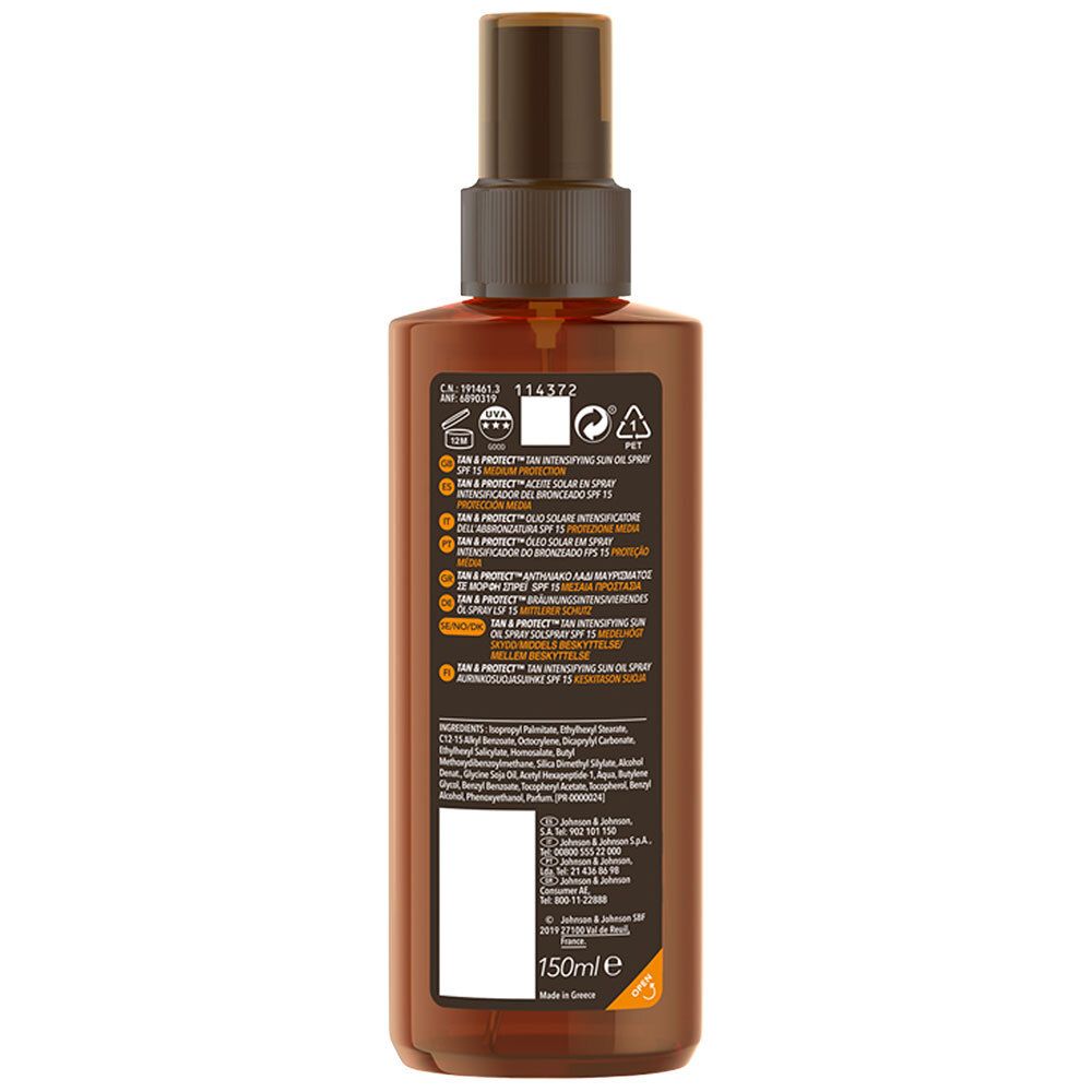 PIZ BUIN® TAN & PROTECT Oil Spray SPF 15