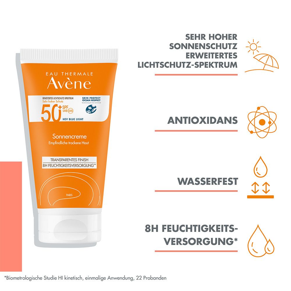 Avène Sonnencreme LSF 50+ - hochverträglicher Sonnenschutz für die ganze Familie