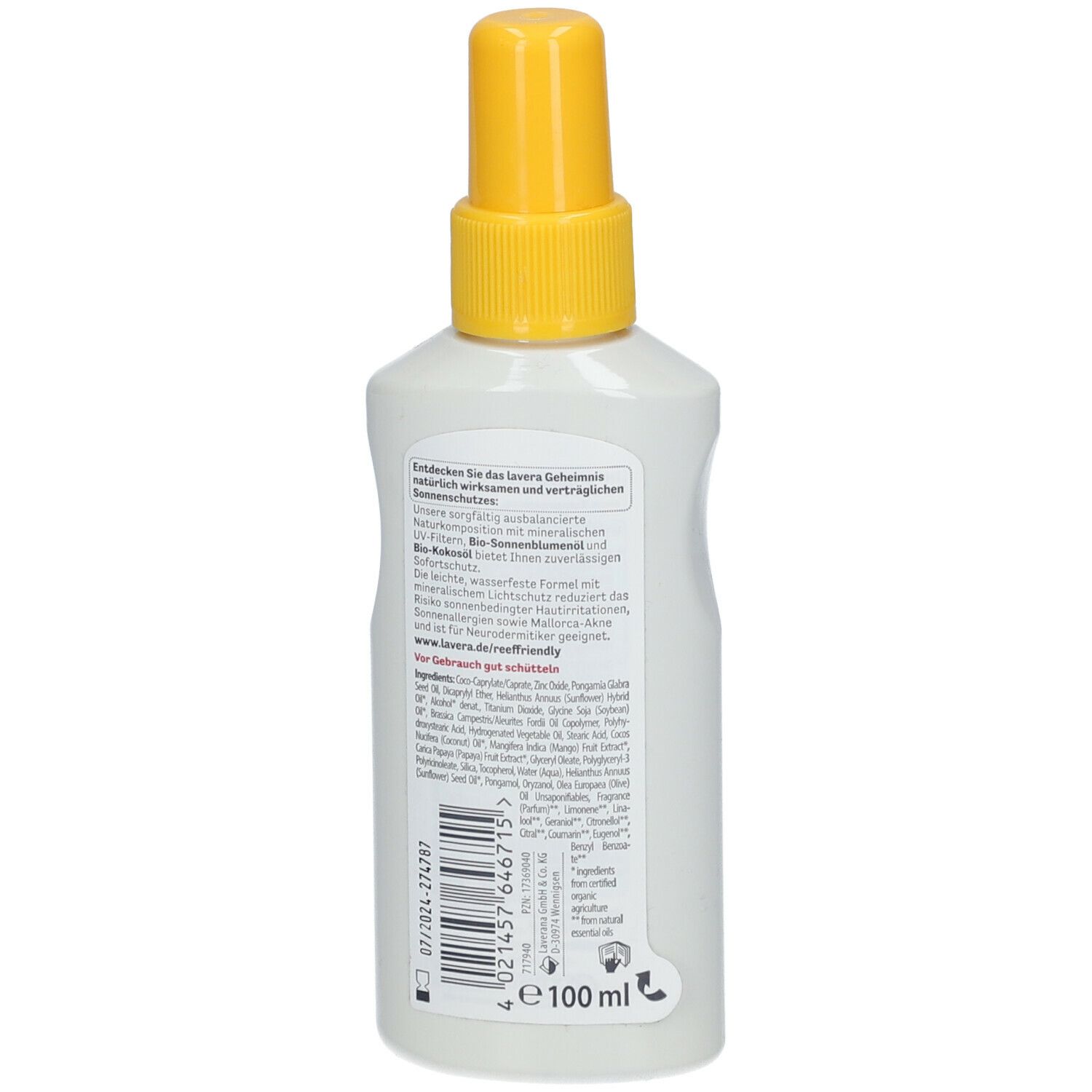 lavera Sensitiv Sonnenlotin LSF 30