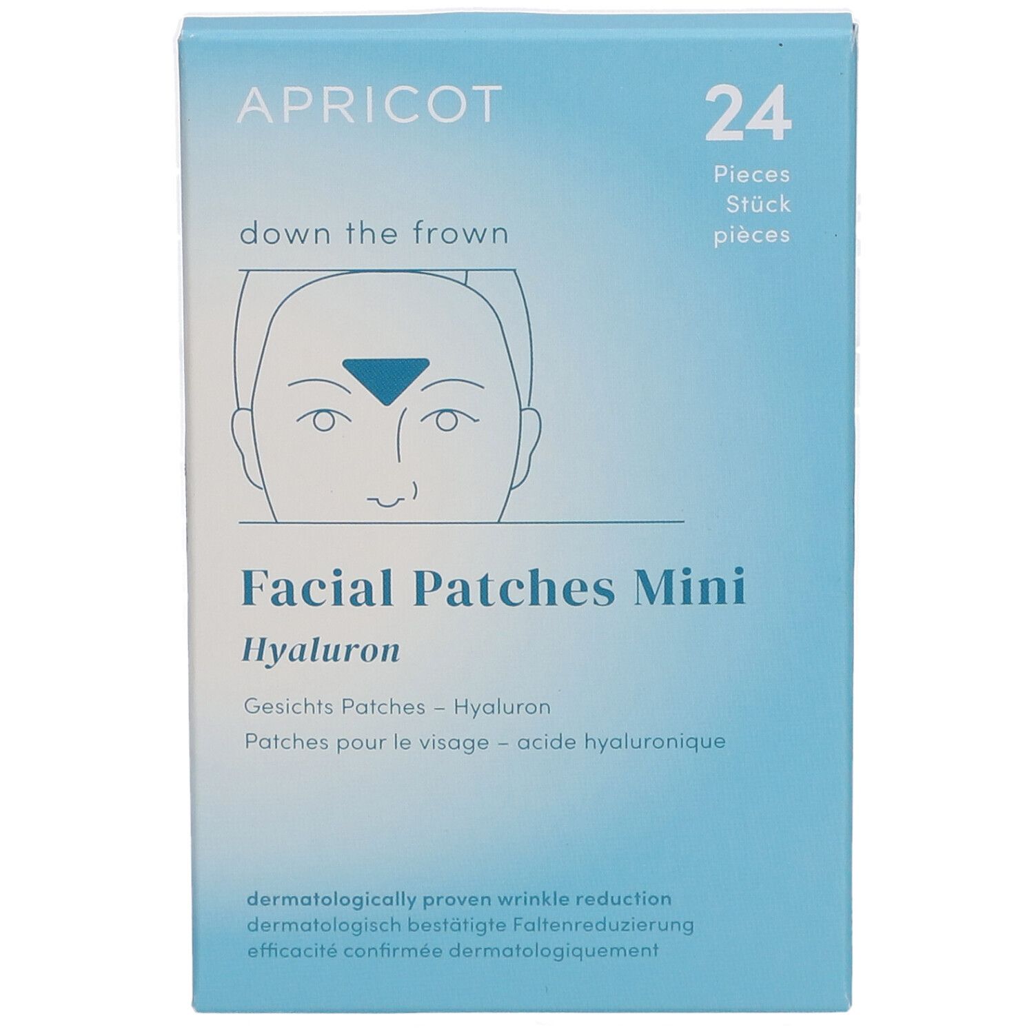 APRICOT Patches visage Mini - Acide hyaluronique
