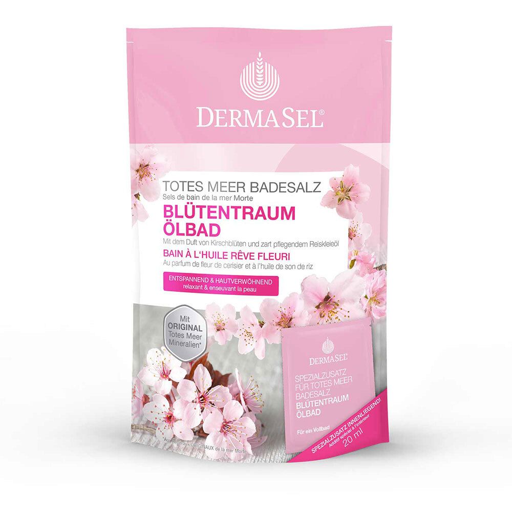 DERMASEL® Bain d'huile de rêve aux fleurs de la mer Morte