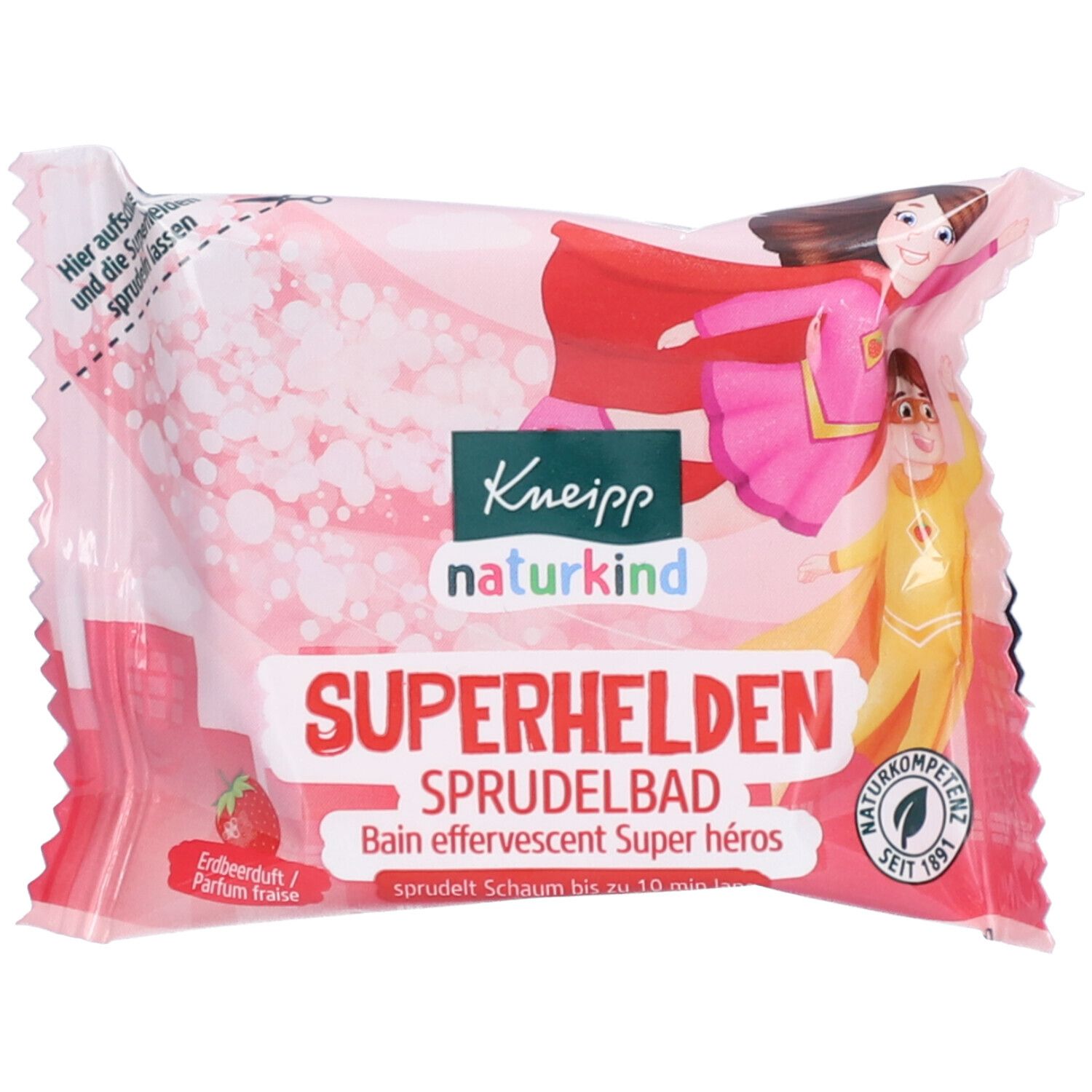 Kneipp® naturkind Bain effervescent Super héros
