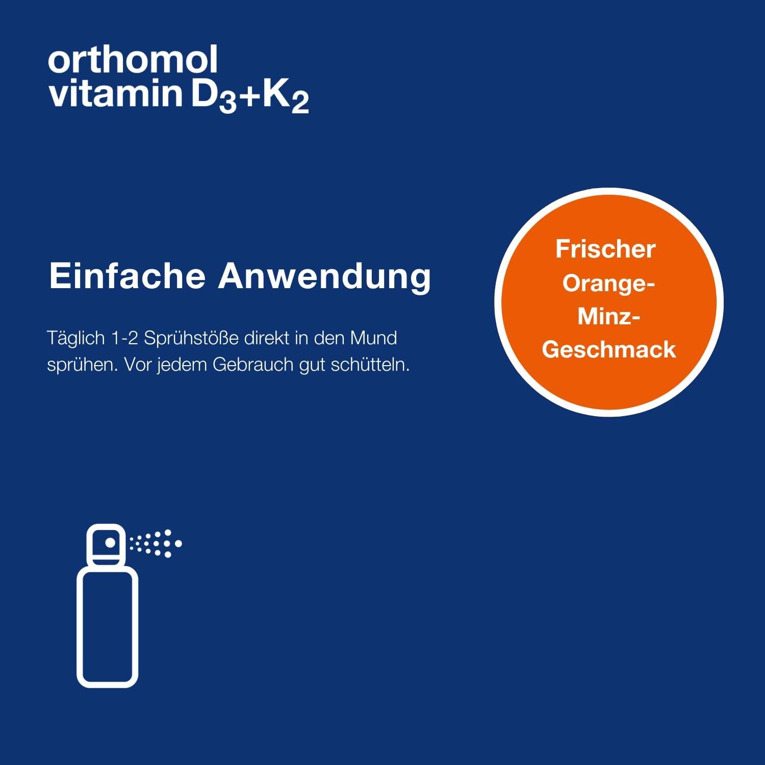 orthomol vitamine D3+K2 Spray